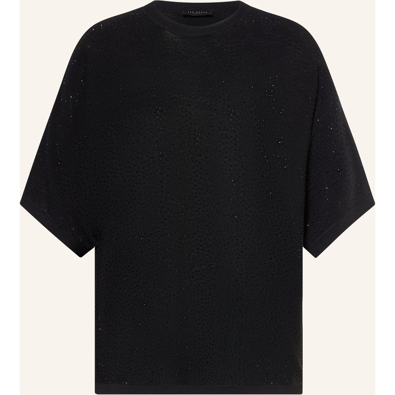Ted Baker Blusenshirt Maiva Aus Jersey Mit Schmucksteinen schwarz