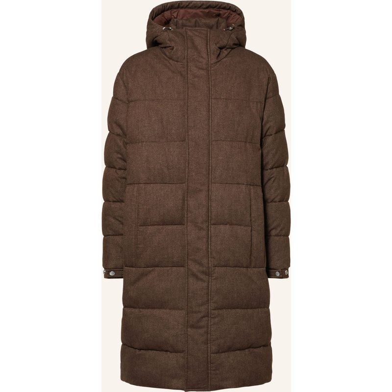 Boss Steppmantel Carpa braun