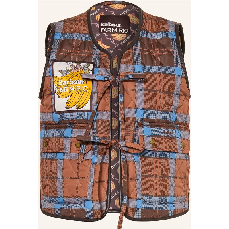Barbour Steppweste Fernanda braun