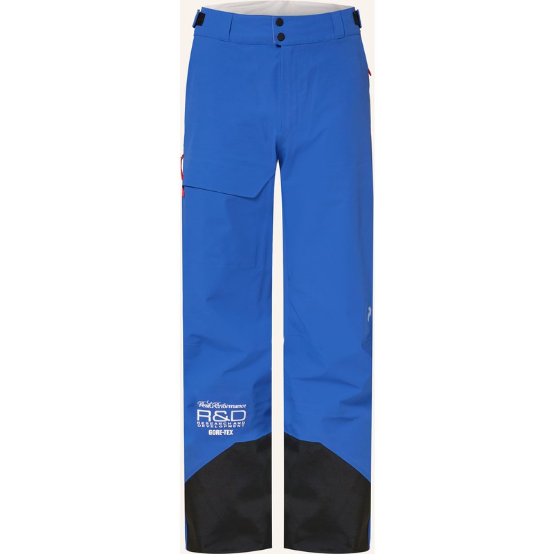 Peak Performance Hardshell-Skihose 40y R&D Gore-Tex blau