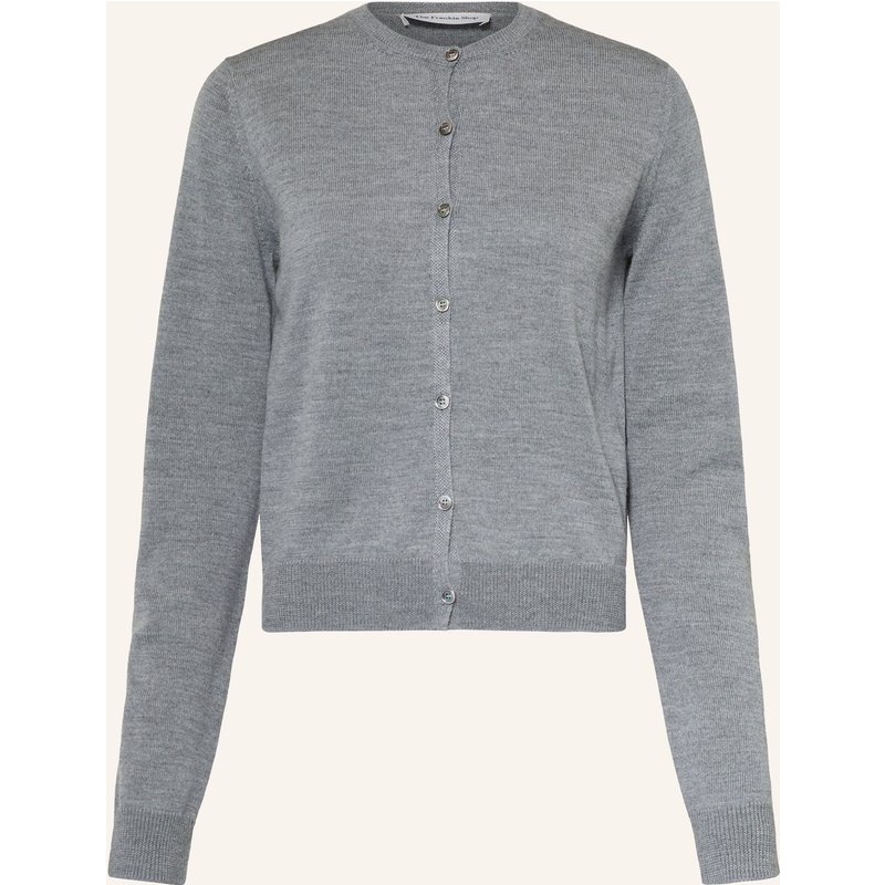 The Frankie Shop Strickjacke Nomi Aus Merinowolle grau