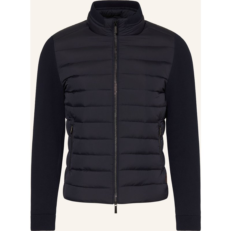 Moorer Lightweight-Daunenjacke Cattaneo-s3c Im Materialmix blau