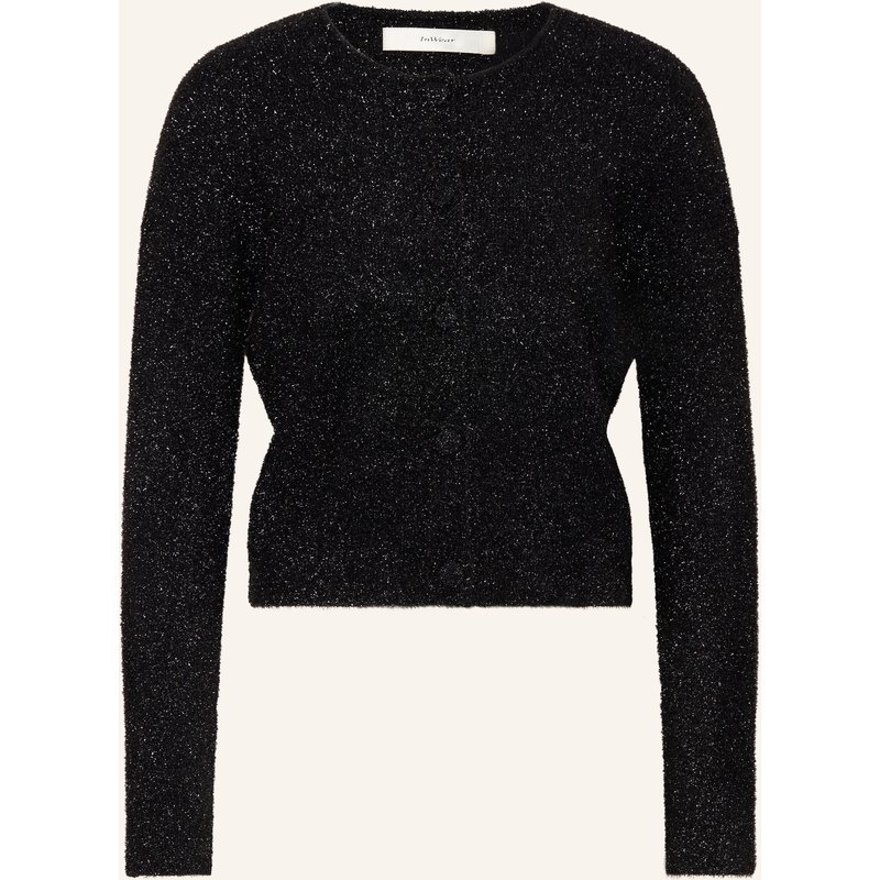 Inwear Strickjacke Pattiiw Mit Glitzergarn schwarz