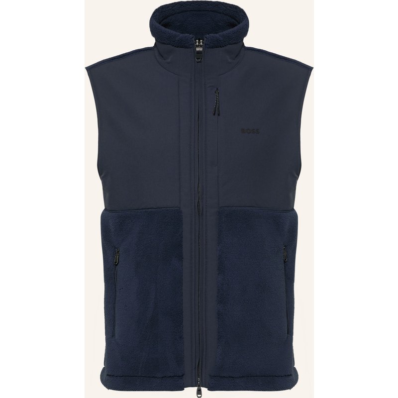 Boss Fleeceweste Sveedy blau