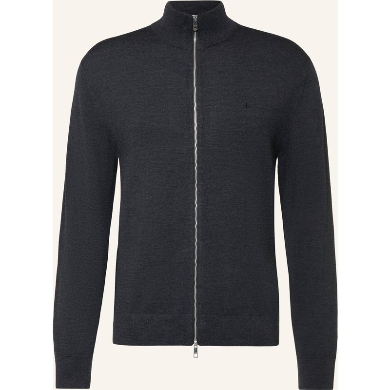 Calvin Klein Strickjacke Aus Merinowolle grau