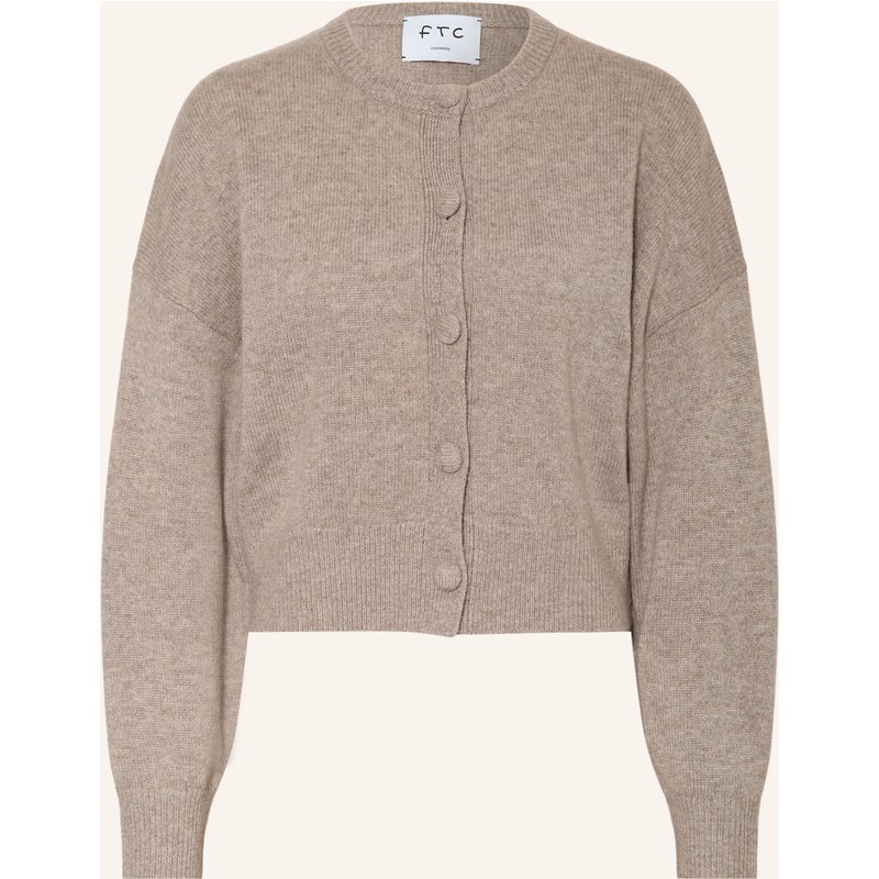 Ftc Cashmere Strickjacke Aus Cashmere beige