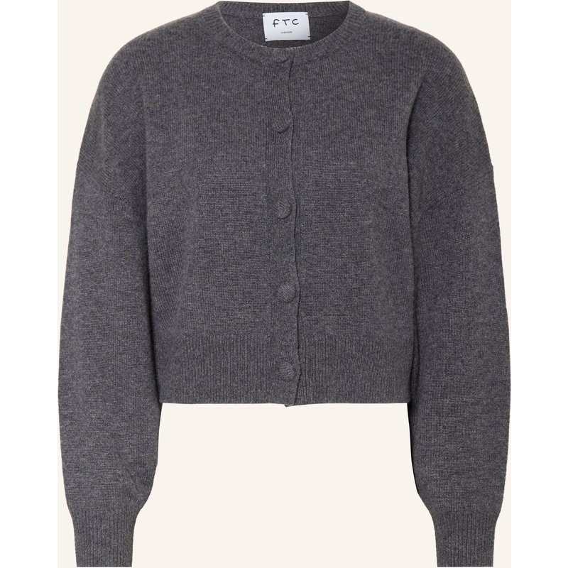 Ftc Cashmere Strickjacke Aus Cashmere grau