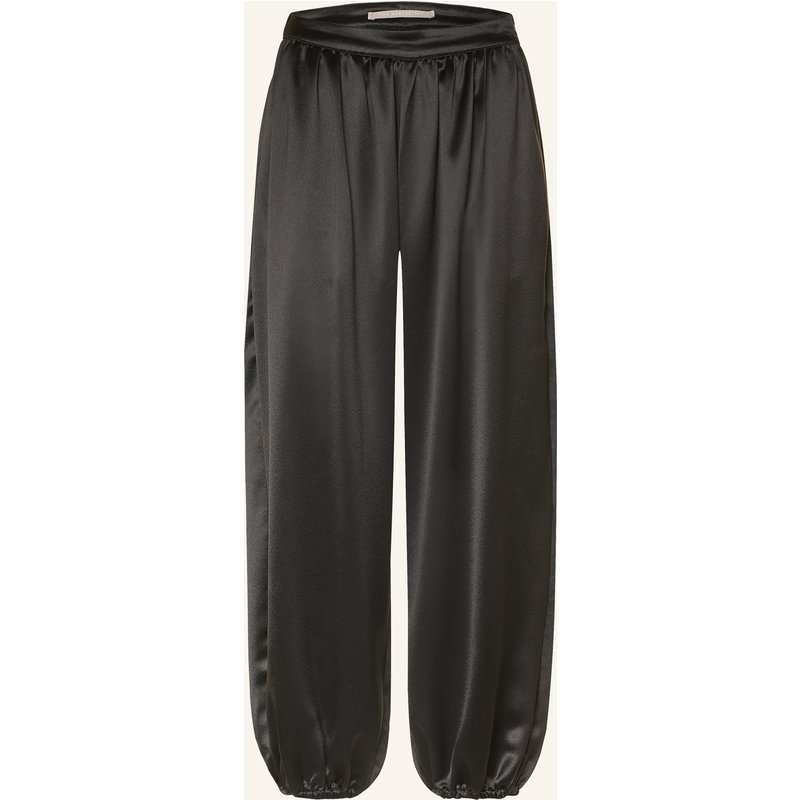 (The Mercer) N.Y. Satinhose schwarz