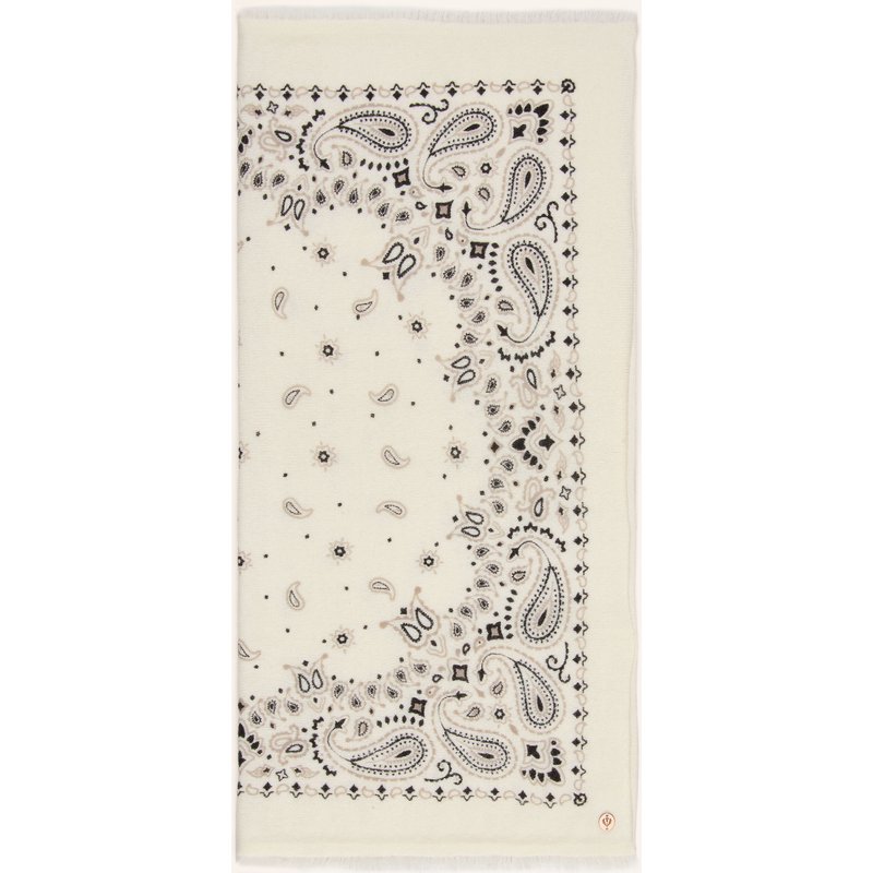 Fraas Cashmere-Tuch weiss
