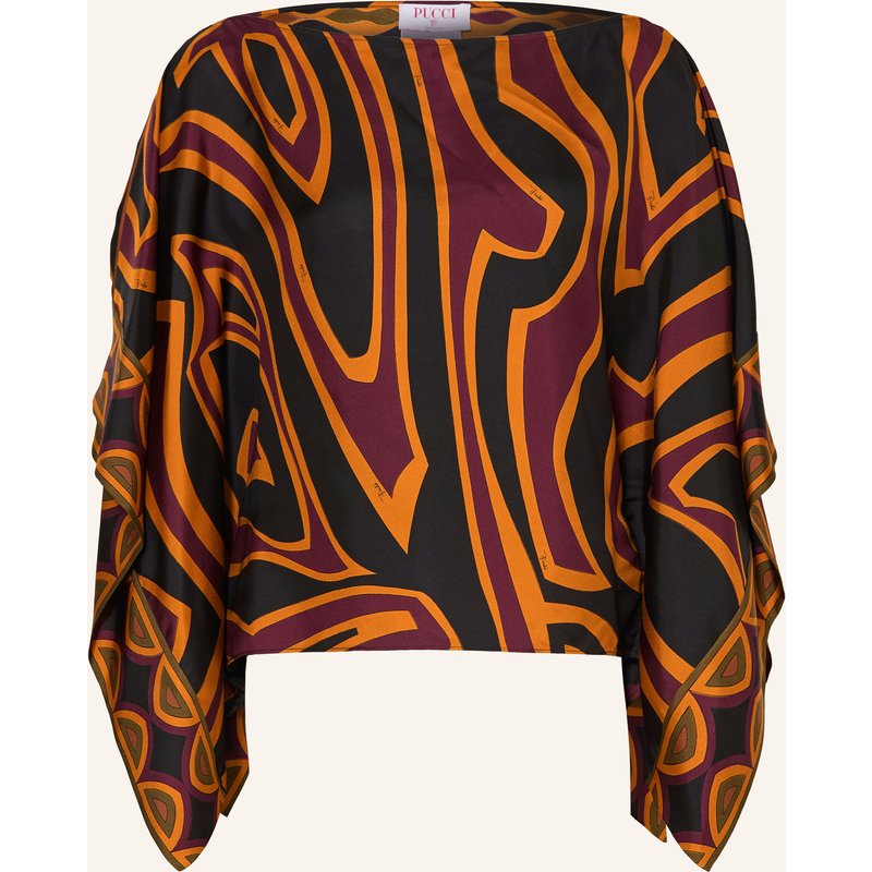 Pucci Blusenshirt Aus Seide rot
