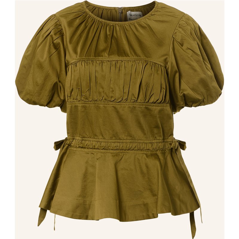 Damson Madder. Blusenshirt Hadley gruen