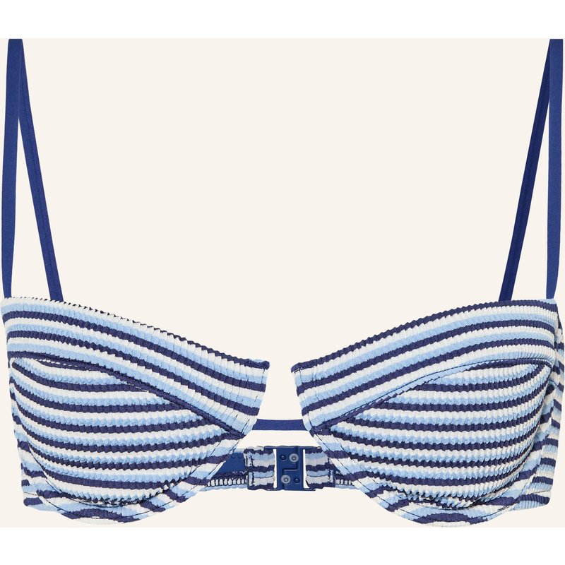 Seafolly Bügel-Bikini-Top Horizons blau