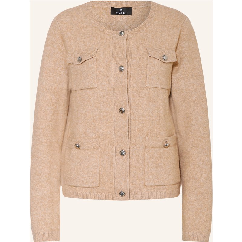Monari Strickjacke beige