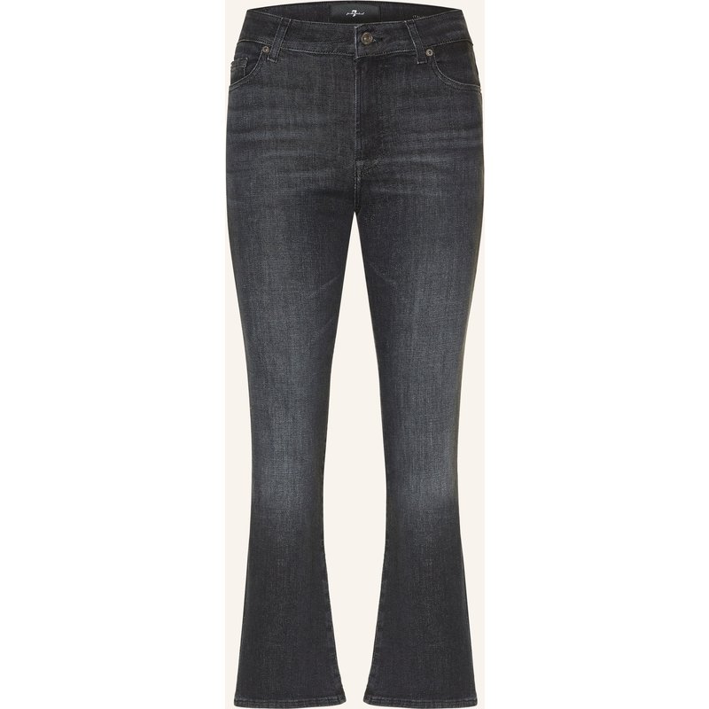 7 For All Mankind Bootcut Jeans Cropped Boot schwarz