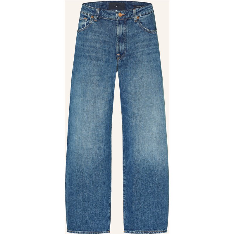 7 For All Mankind Barrel Jeans Bonnie Curvilinear blau