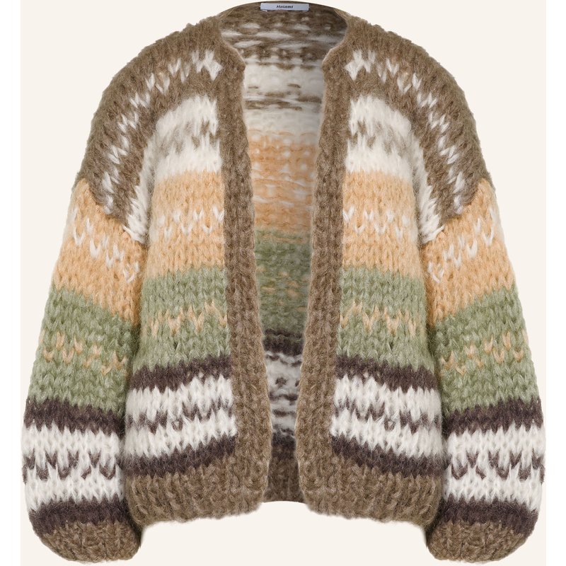 Maiami Strickhülle Mit Mohair braun