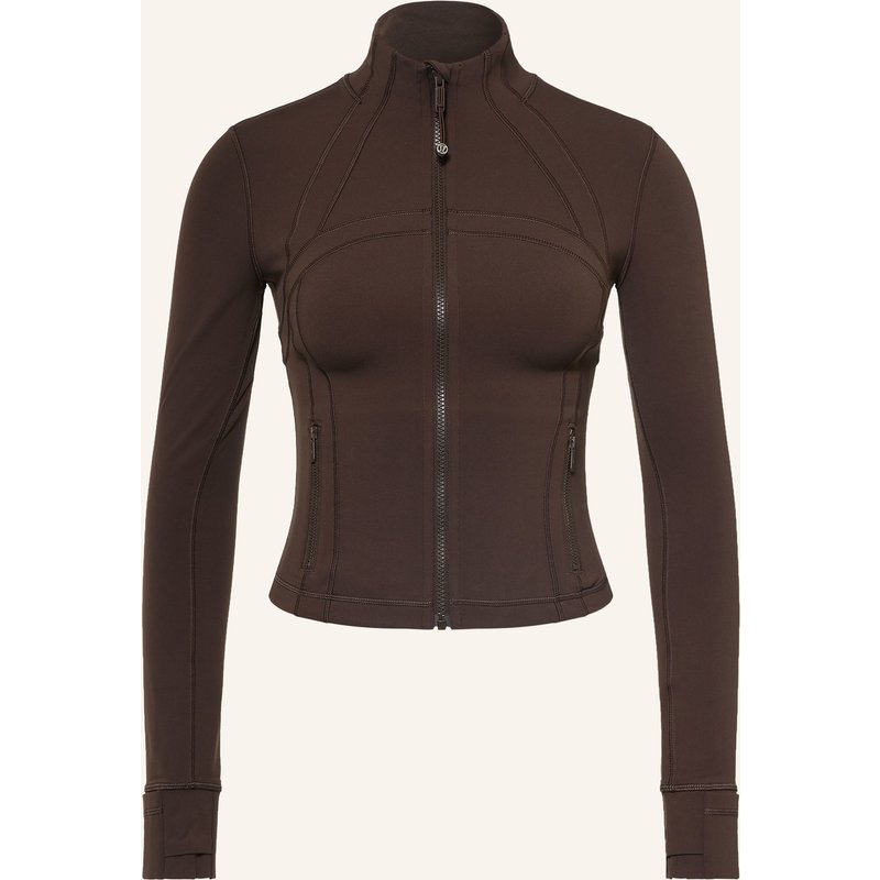 Lululemon Trainingsjacke Define Cropped braun