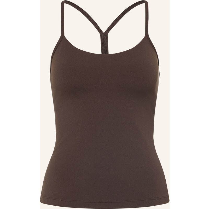 Lululemon Tanktop Flow braun