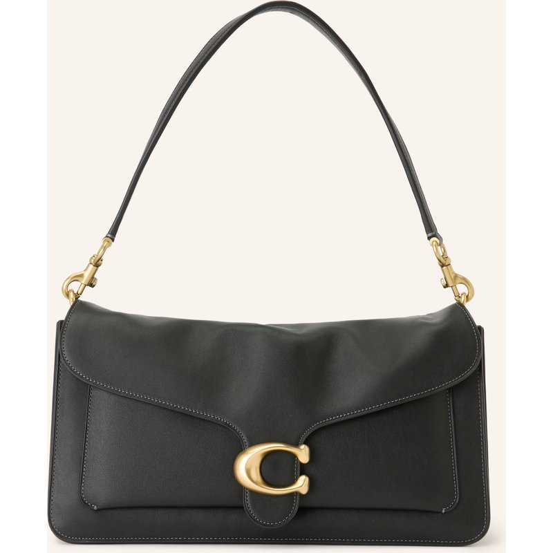 Coach Schultertasche Tabby schwarz