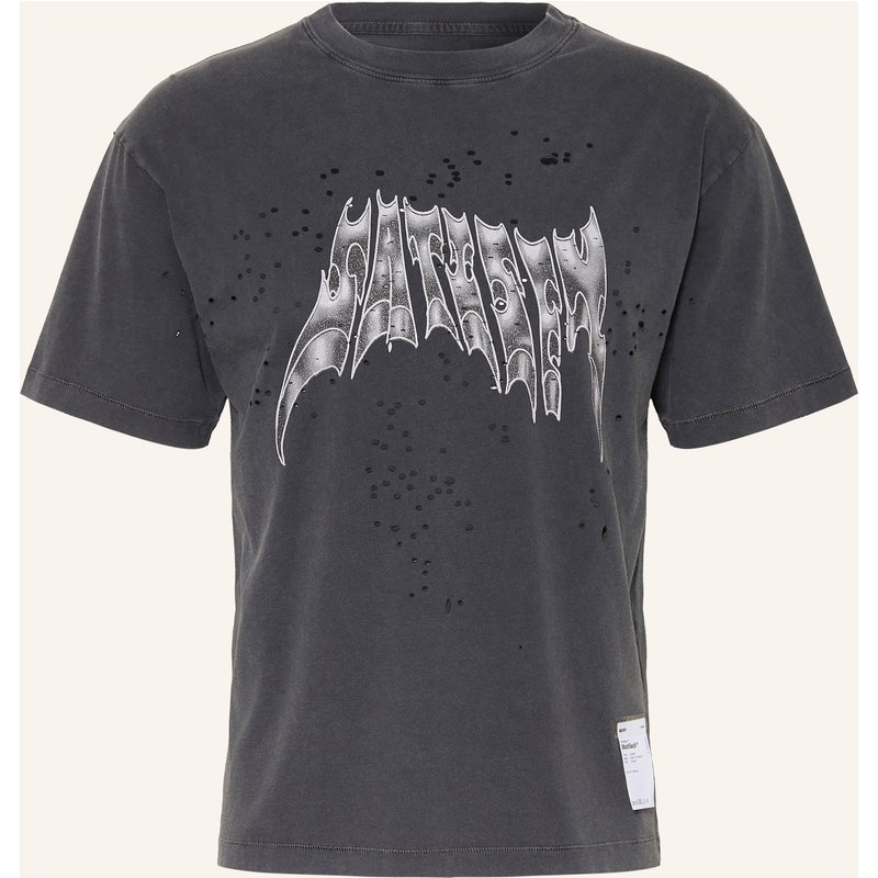 Satisfy Laufshirt Mothtech schwarz