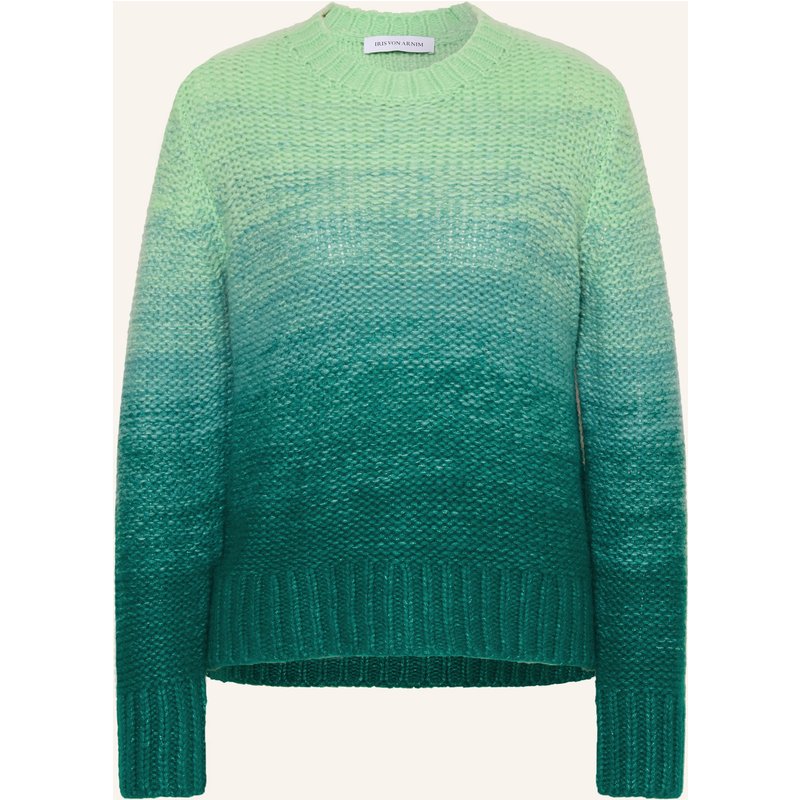 Iris Von Arnim Pullover Rainbow Degradé 50 Mit Cashmere gruen
