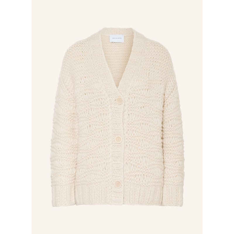 Iris Von Arnim Oversized-Strickjacke Iris Iconic 50 Mit Cashmere beige