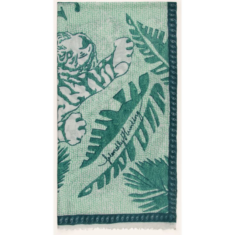Friendly Hunting Cashmere-Schal gruen