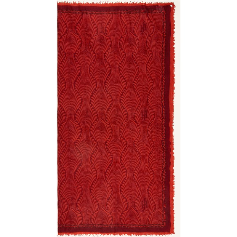 Friendly Hunting Cashmere-Tuch rot