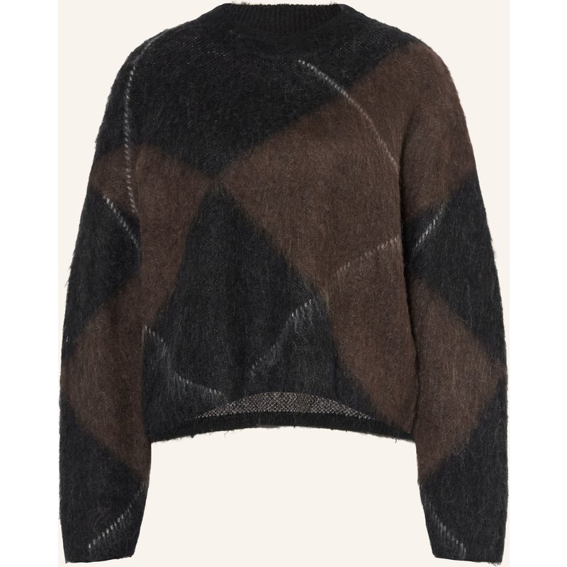 Opus Pullover Pargyle schwarz