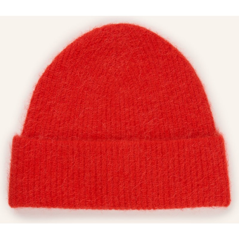 Arket Mütze Mit Alpaka rot