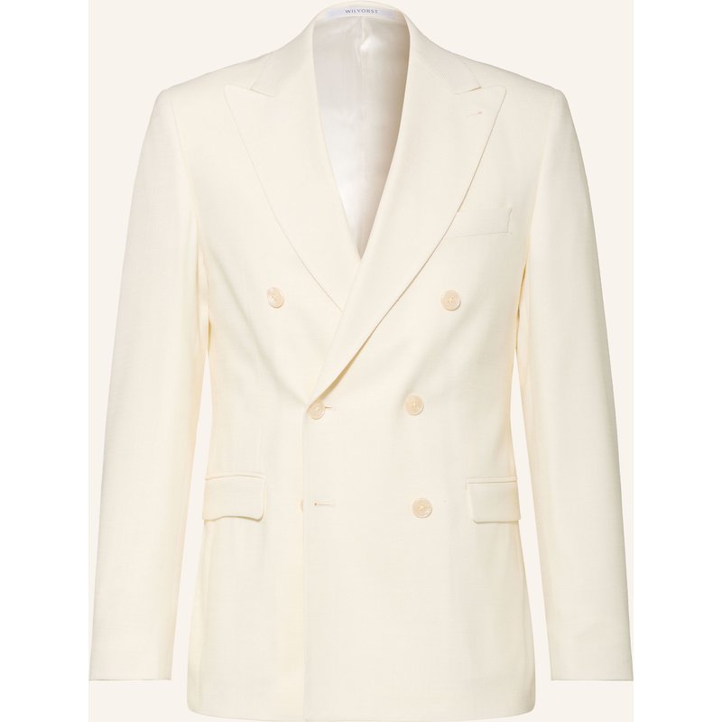 Wilvorst Anzugsakko Slim Fit weiss