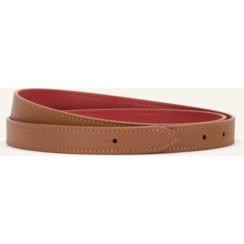 Loewe Ledergürtel Zum Wenden braun
