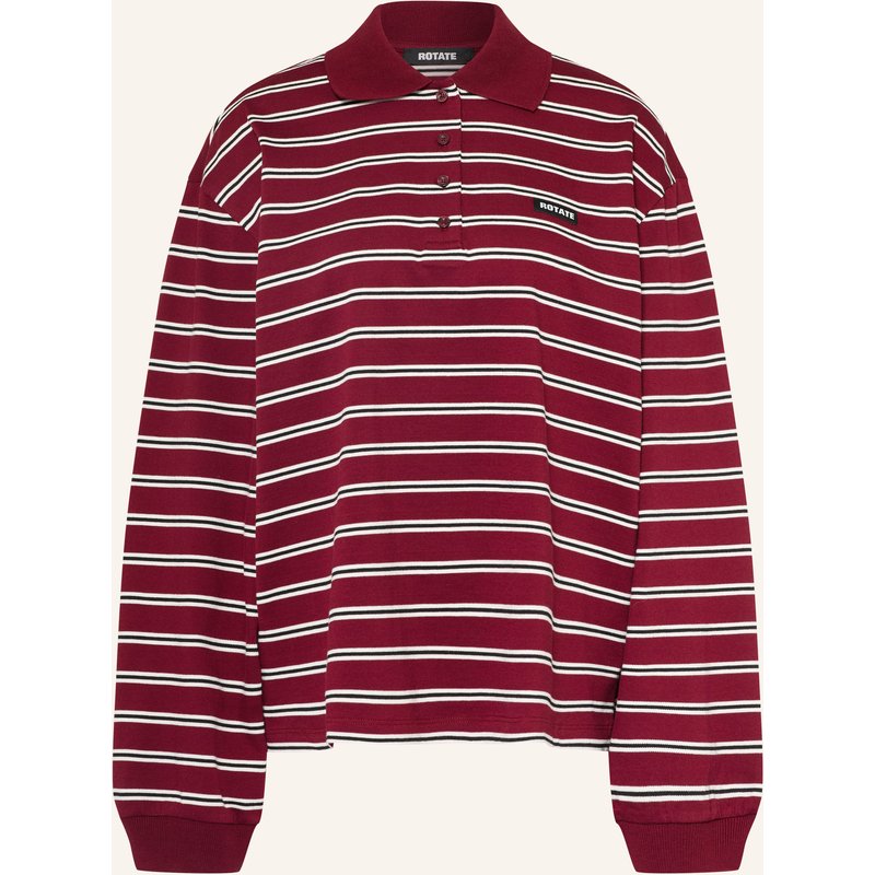 Rotate Piqué-Poloshirt rot