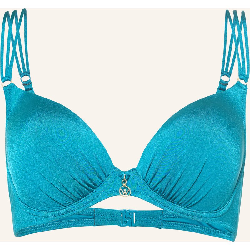 Watercult Bügel-Bikini-Top Soft Sculpt blau