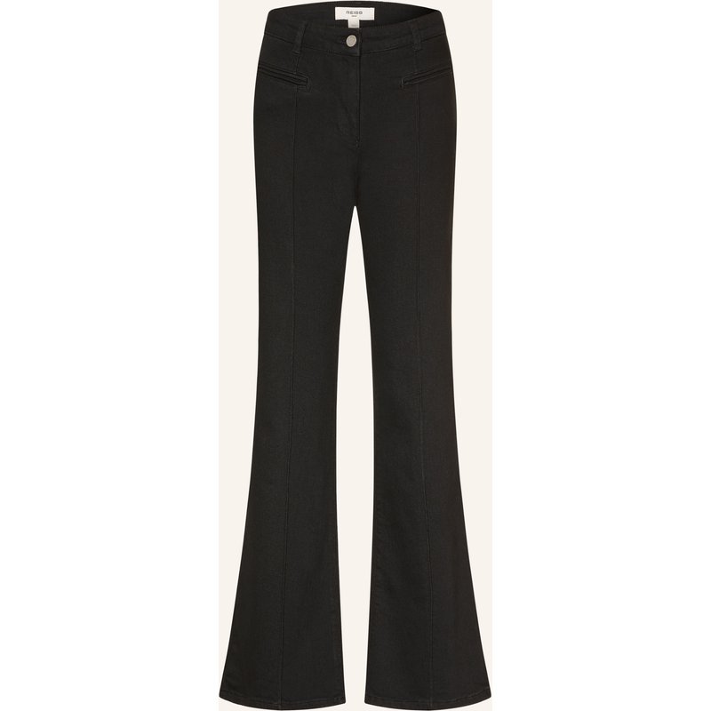 Reiss Flared Jeans Claude schwarz