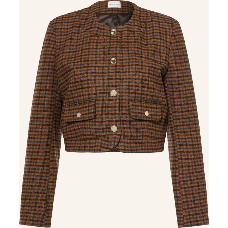 Claudie Pierlot Kastenjacke braun