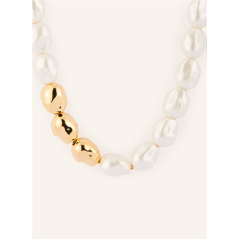 Vanessa Baroni Halskette Organic Pearl weiss