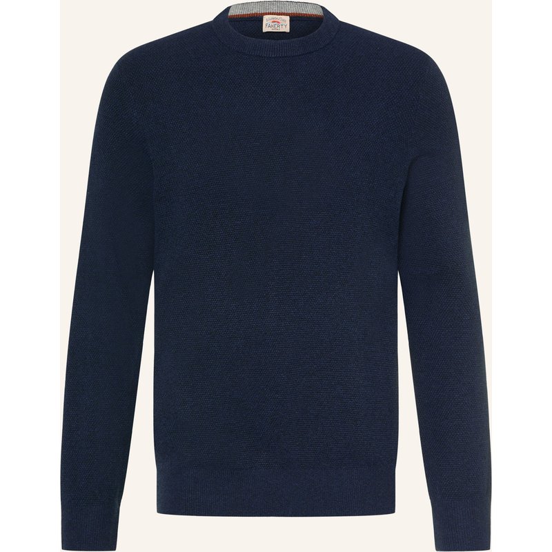 Faherty Pullover Jackson blau