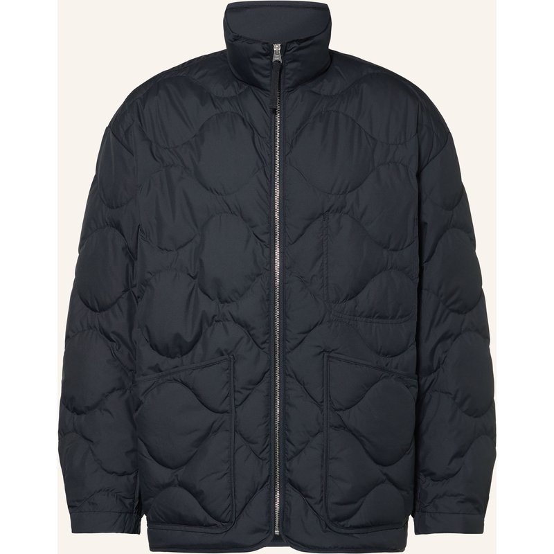 Arket Lightweight-Daunenjacke blau