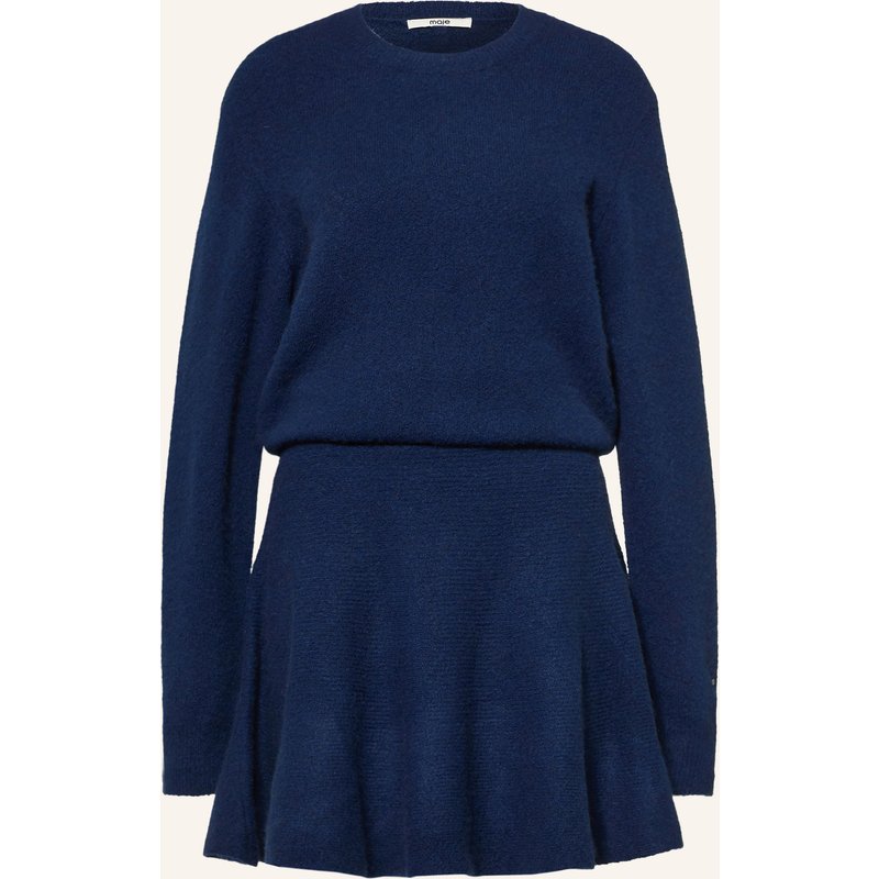 Maje Strickkleid blau