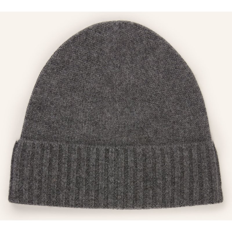 Arket Cashmere-Mütze grau