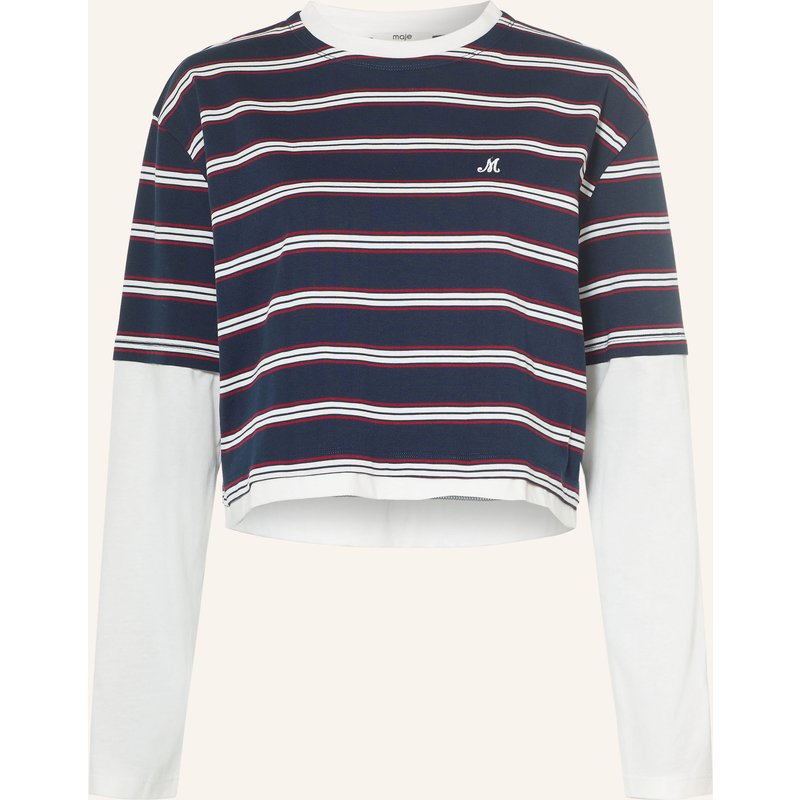 Maje Longsleeve blau