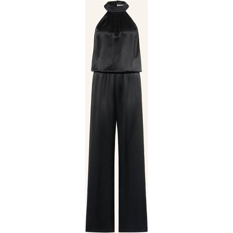 Serenity Jumpsuit Palermo Aus Seide schwarz