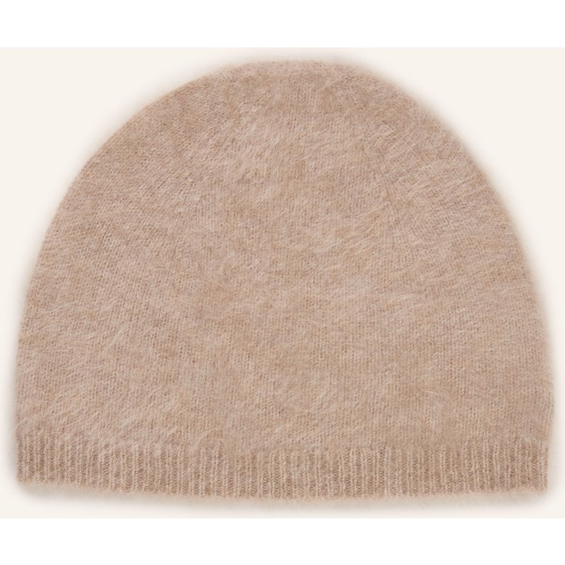 Reiss Cashmere-Mütze Ava beige