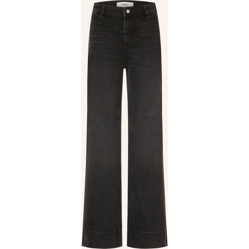 Ba&Sh Straight Jeans Ranja schwarz