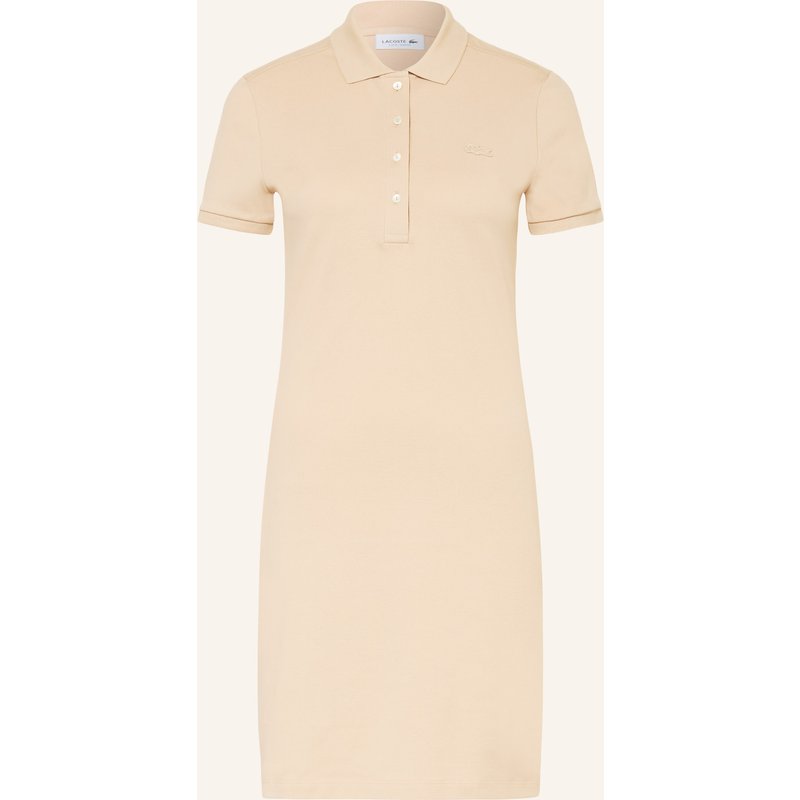 Lacoste Piqué-Polokleid braun