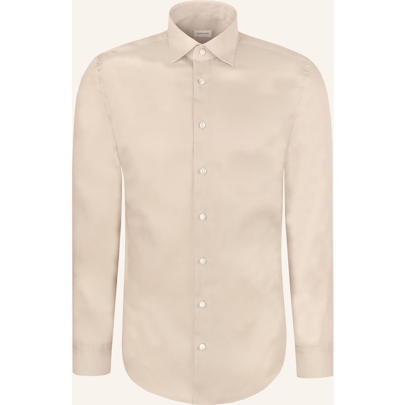 Seidensticker Hemd Slim Fit beige