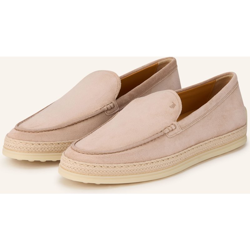 Tod's Mokassins Gomma Rafia 92k rosa