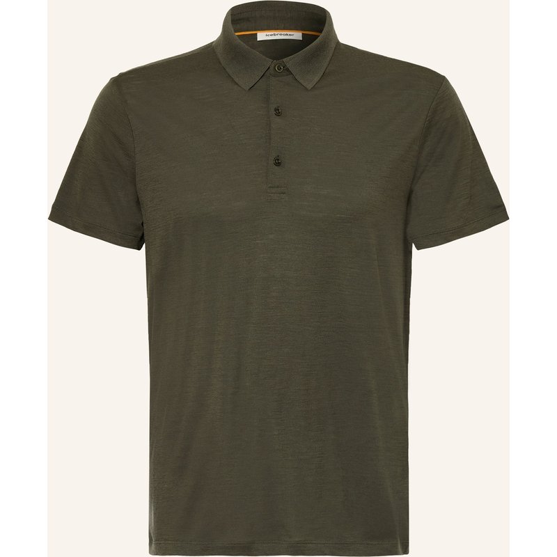 Icebreaker Funktions-Poloshirt 150 Tech Lite Iii Aus Merinowolle gruen
