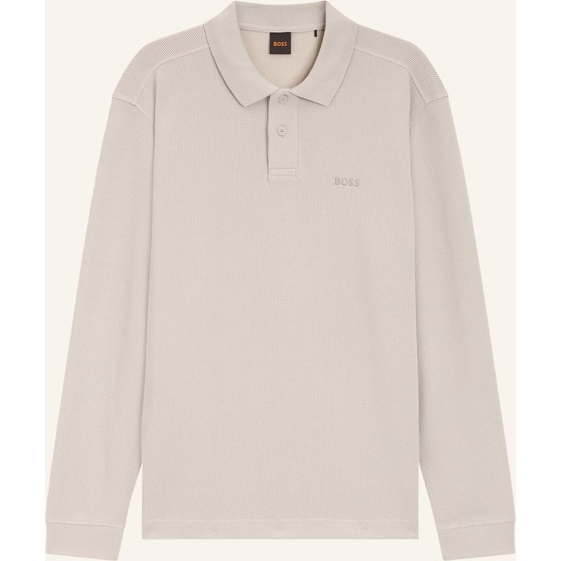 Boss Piqué-Poloshirt Pete Regular Fit beige